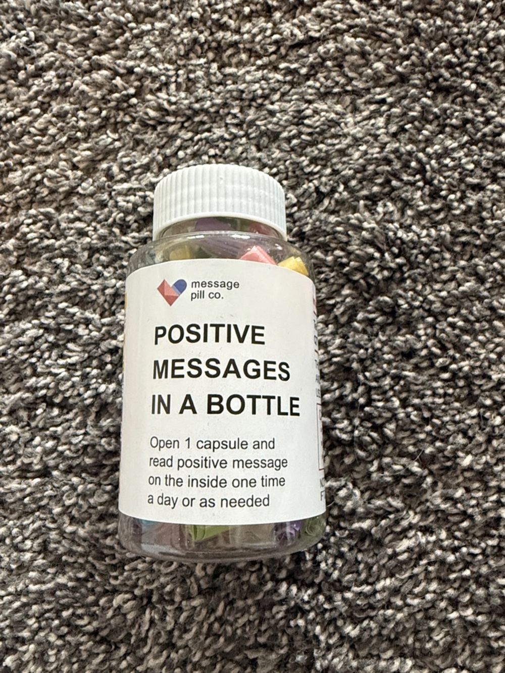 Positive Messages in a Bottle — Message Pill Co.